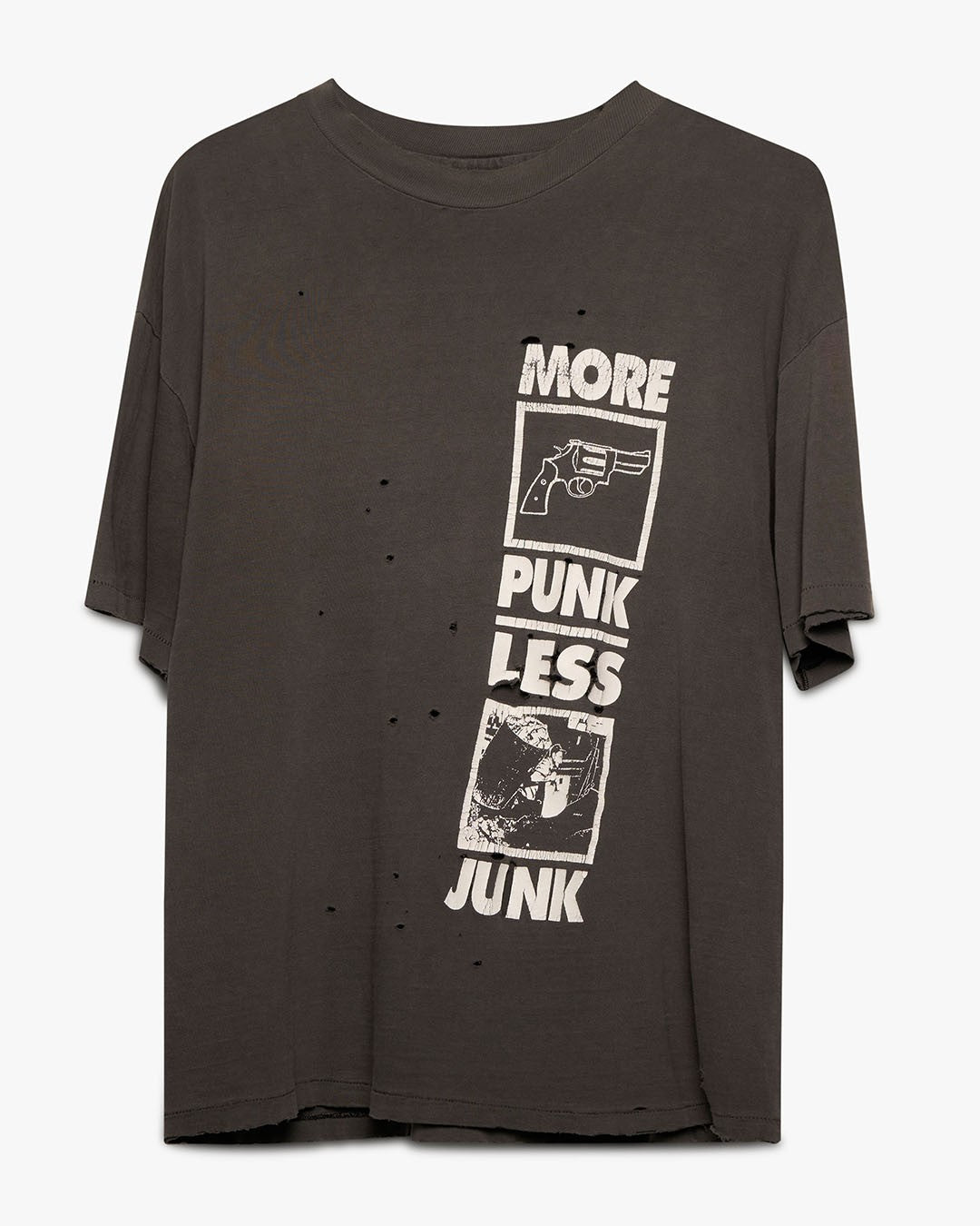 More Punk Less Junk Tee