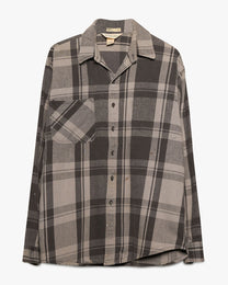 St. Johns Bay Black/Grey Cotton Flannel
