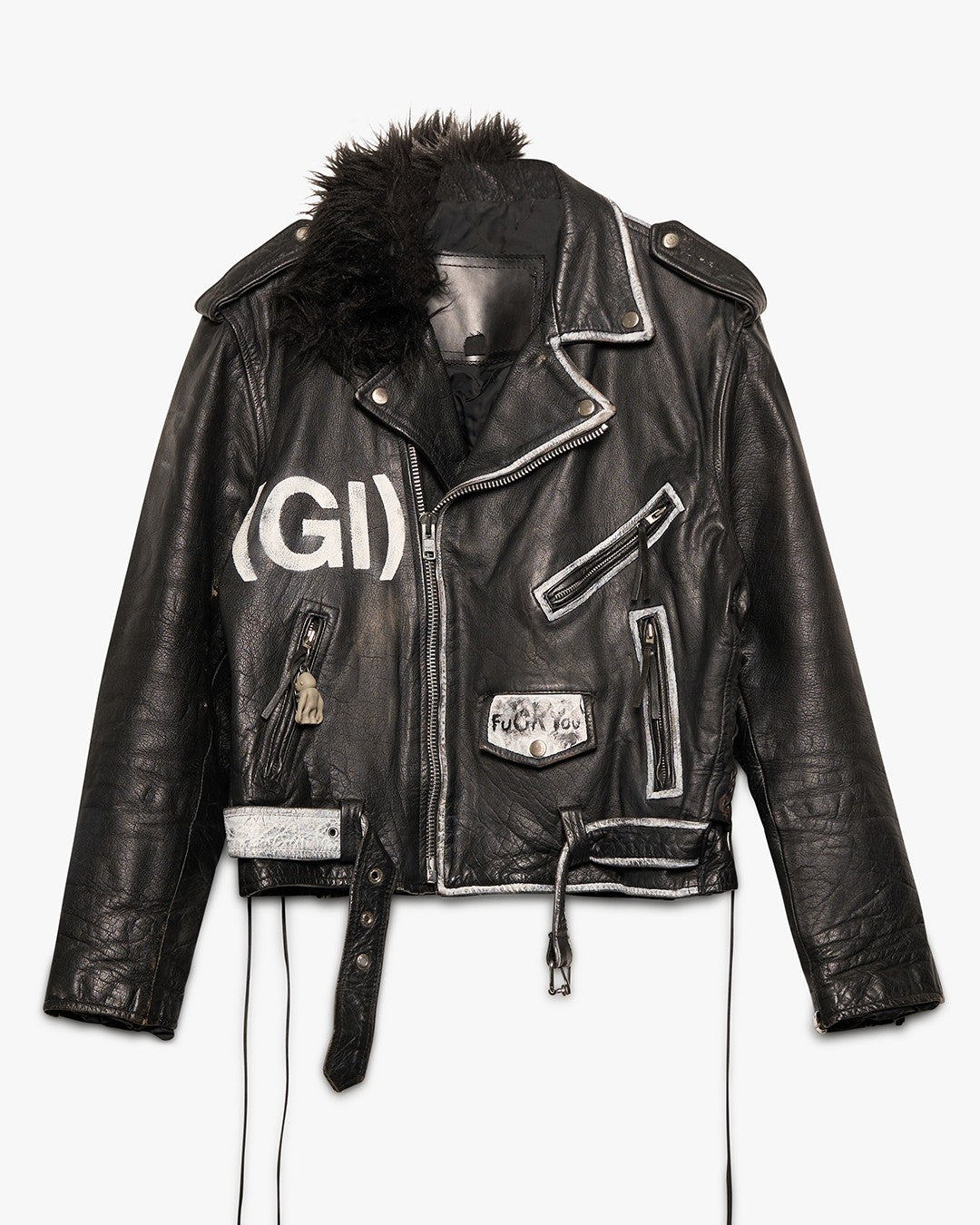 Germs/Misfits Leather Punk Jacket