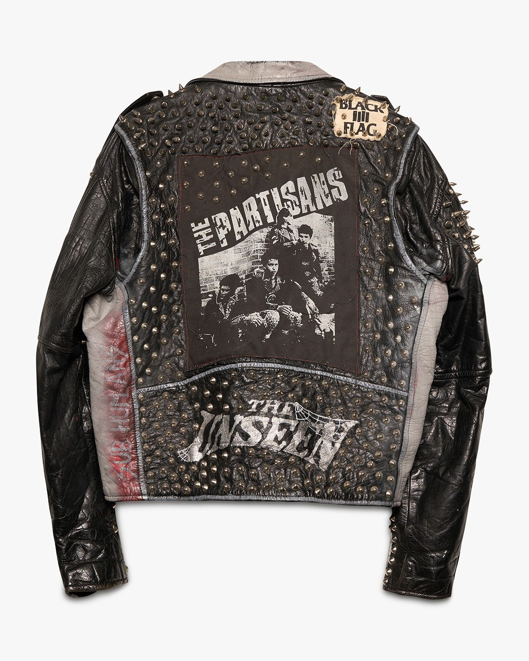 Studded Punk Leather Jacket