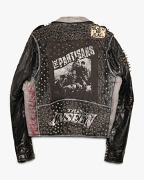Studded Punk Leather Jacket