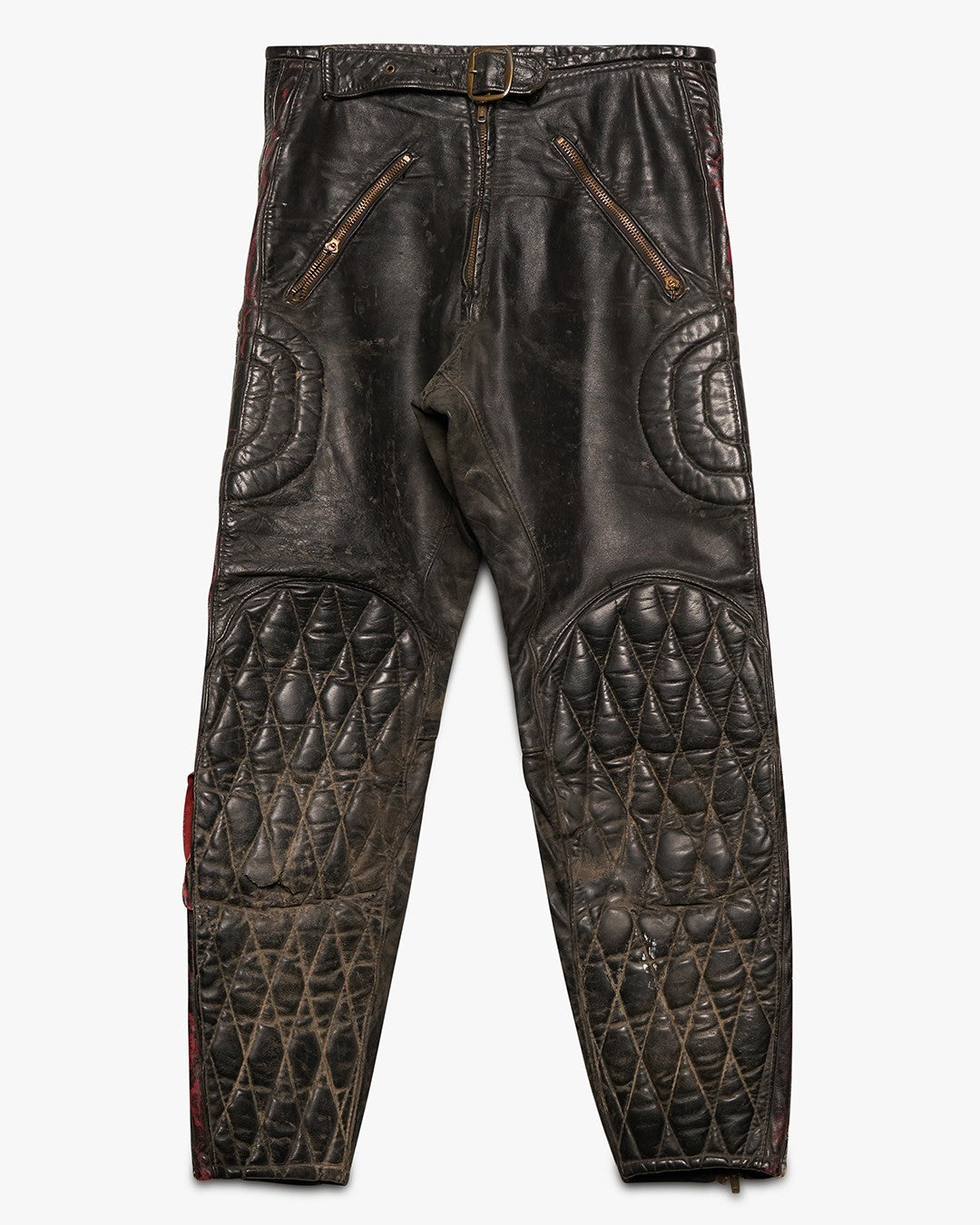 Leather Moto Pants