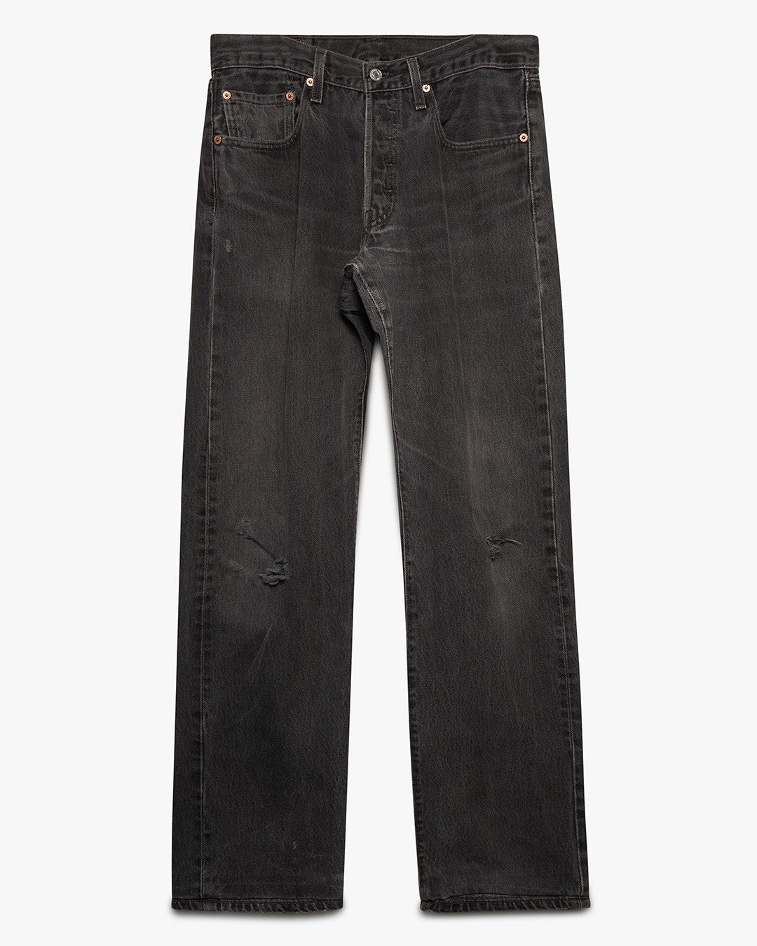 Faded Black Levi's 501 Jeans