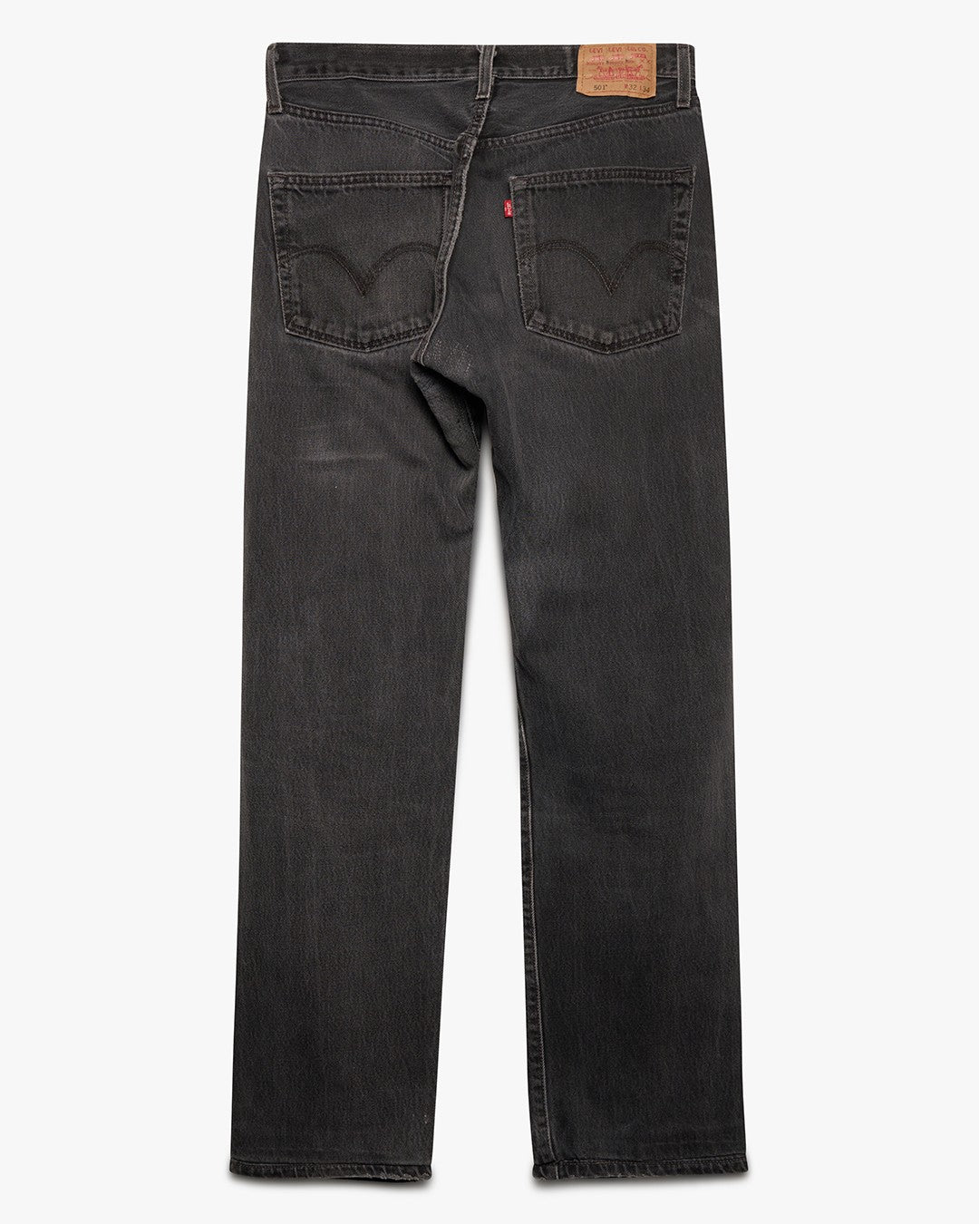 Faded Black Levi's 501 Jeans