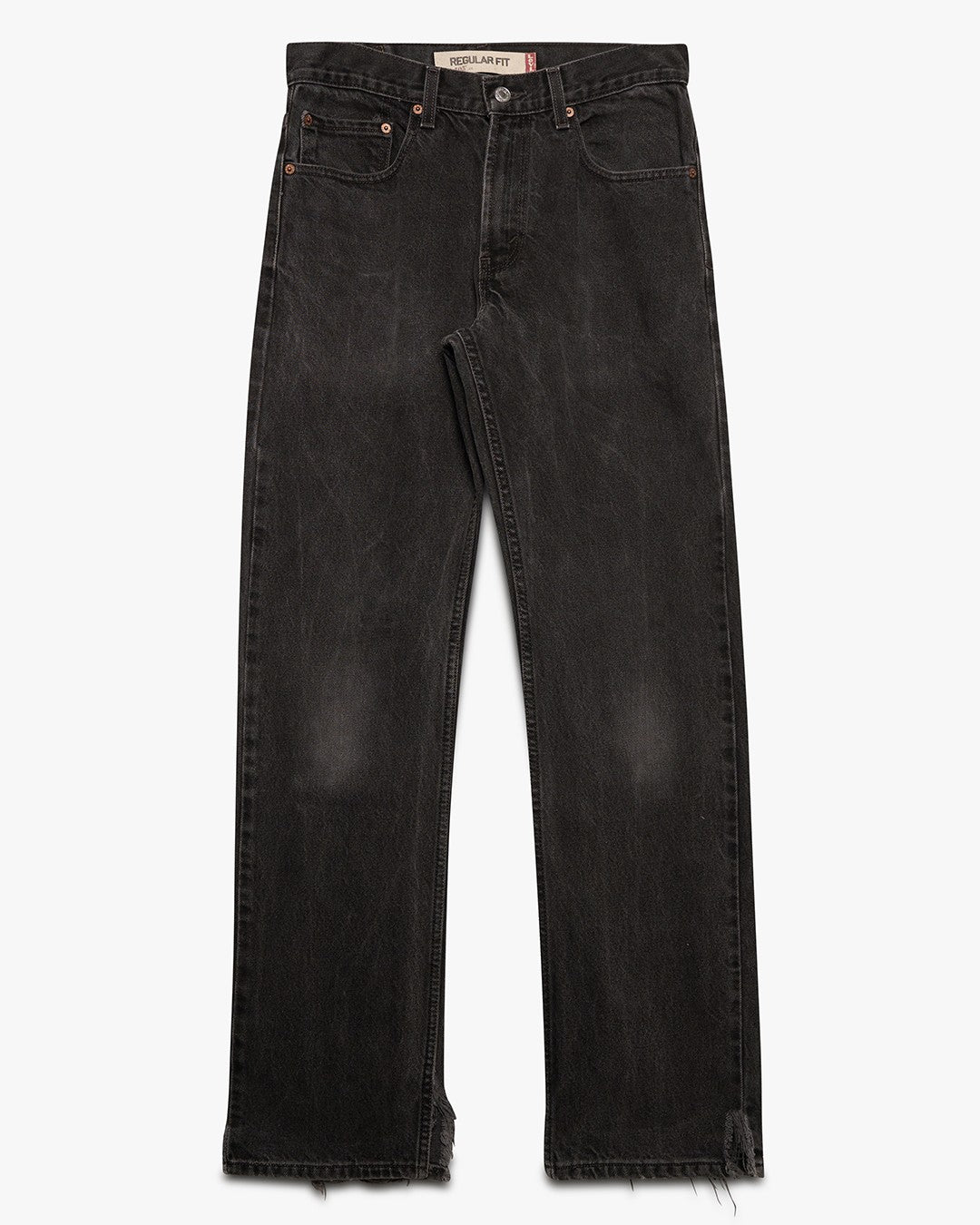 Faded Black Levi's 505 Jeans