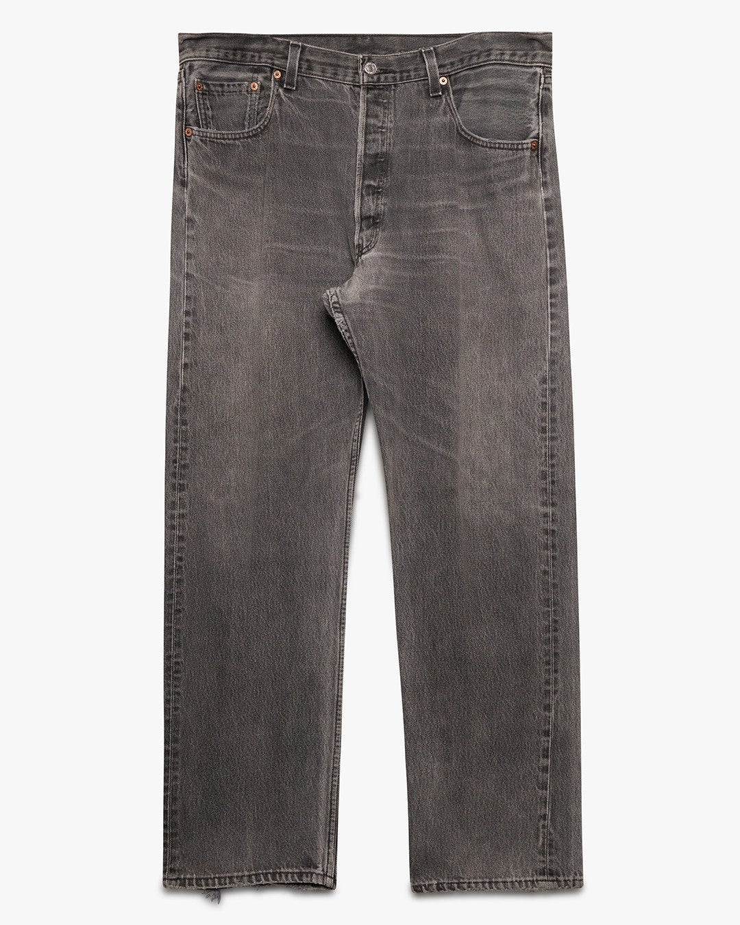 Faded Grey Levi's 501 Jeans