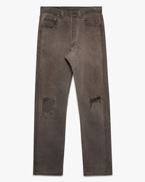 Faded Grey Levi's 501 Jeans
