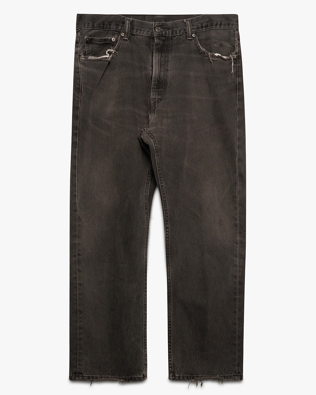 Faded Black Levi's 505 Jeans