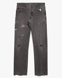 Faded Black/Grey Levi's 501 Jeans