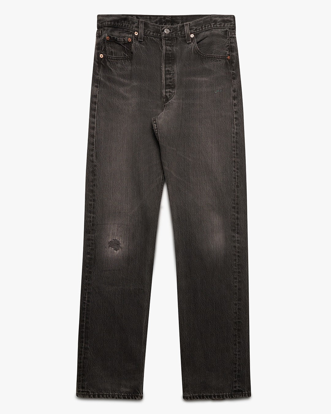 Faded Black Levi's 501 Jeans