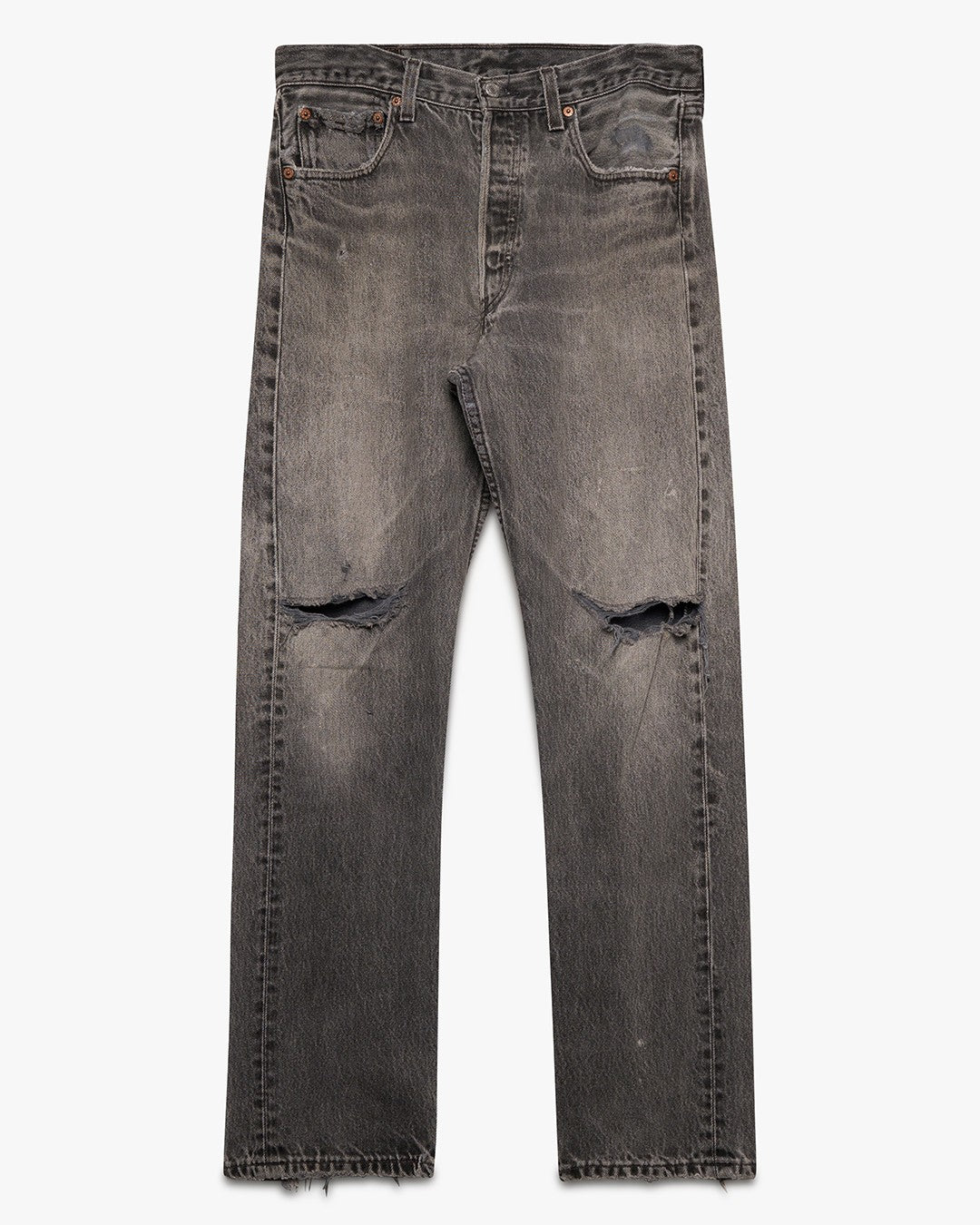 Faded Black Levi's 501 Jeans
