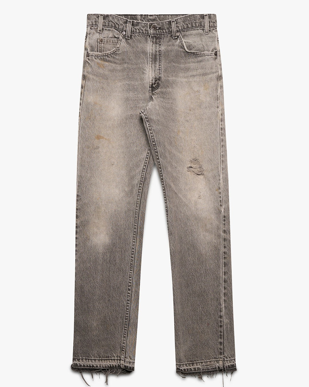 Faded Grey Levis 505 Jeans