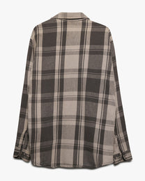 St. Johns Bay Black/Grey Cotton Flannel