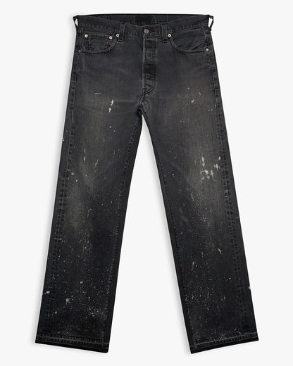 Bleach Stained Resurgence Denim - 34" x 36"