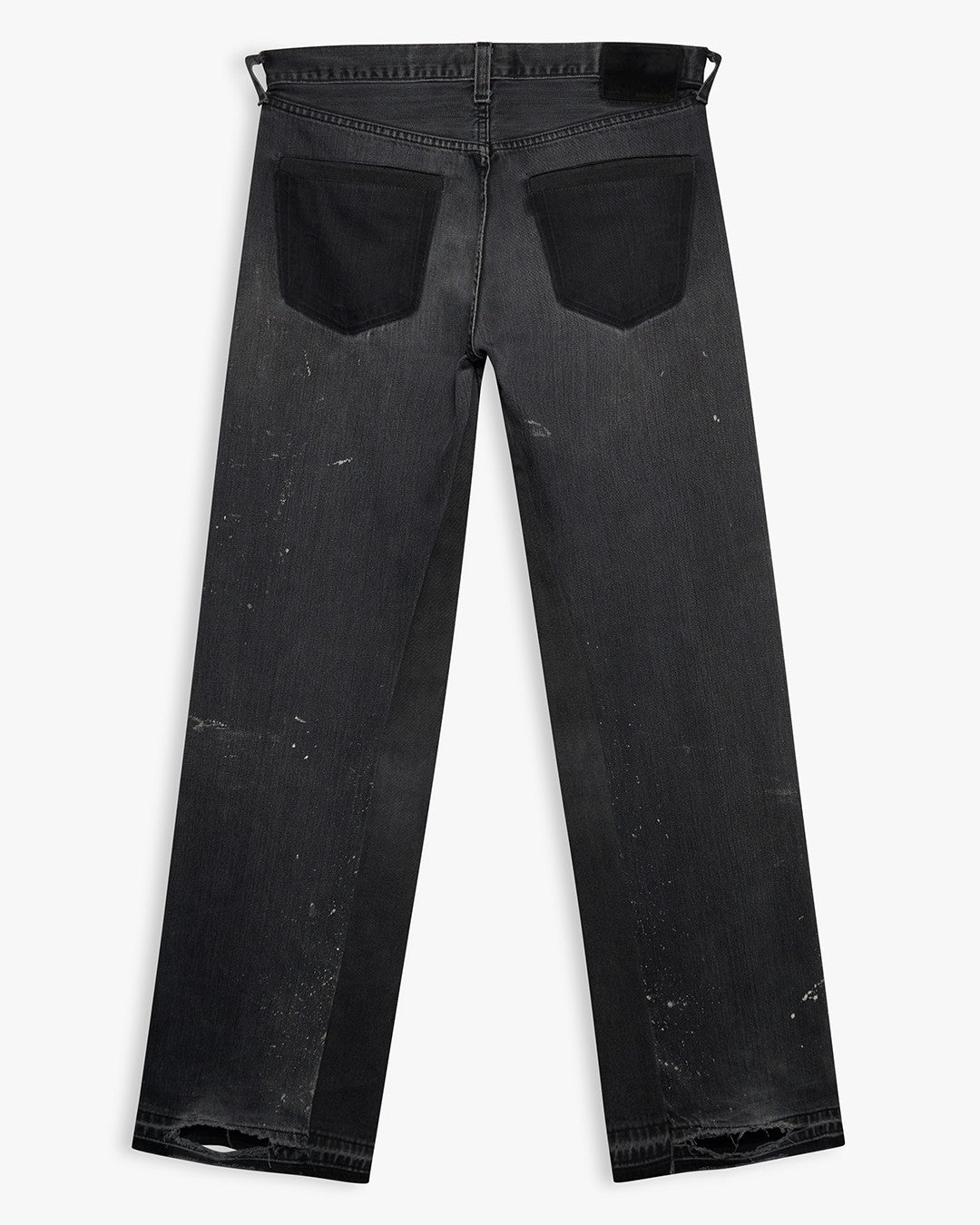 Bleach Stained Resurgence Denim - 34" x 36"