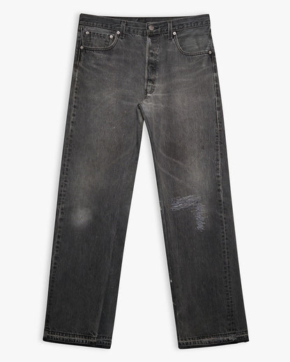 Faded Black/Repaired Resurgence Denim - 33" x 34"