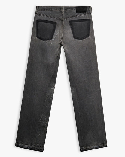 Faded Black/Repaired Resurgence Denim - 33" x 34"