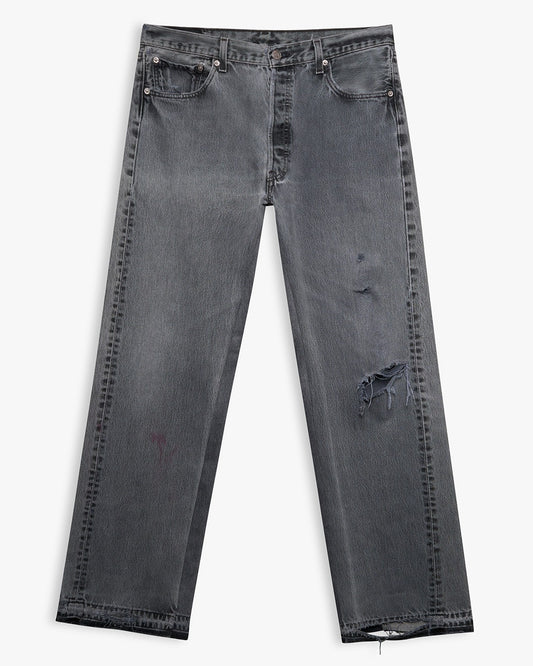 Faded Black/Grey Resurgence Denim - 34" x 33"