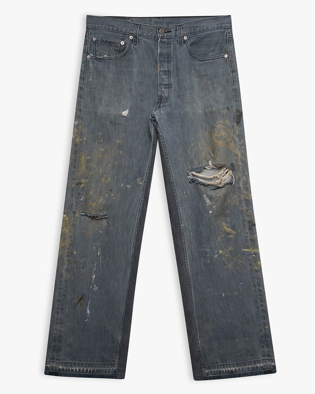 Grey/Blue Painted Resurgence Denim - 33" x 32"