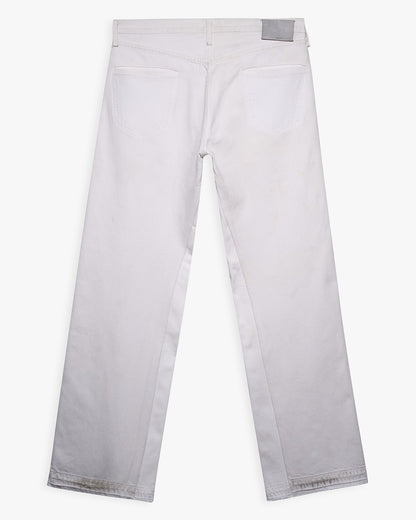 White Resurgence Denim - 35" x 37"