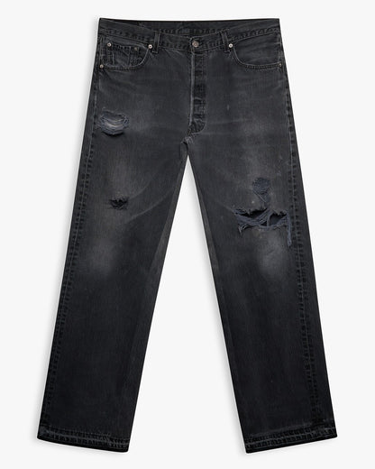 Faded Black/Distressed Resurgence Denim - 37" x 34"