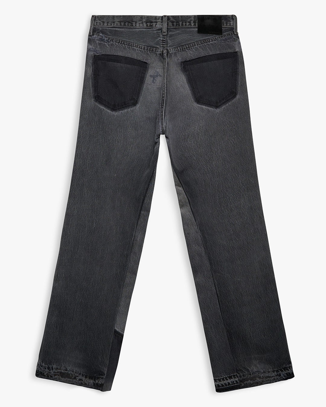 Faded Black/Distressed Resurgence Denim - 33.5" x 32"