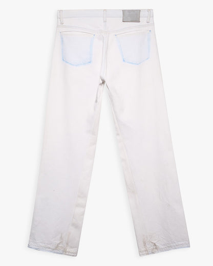 White Resurgence Denim - 34" x 34"