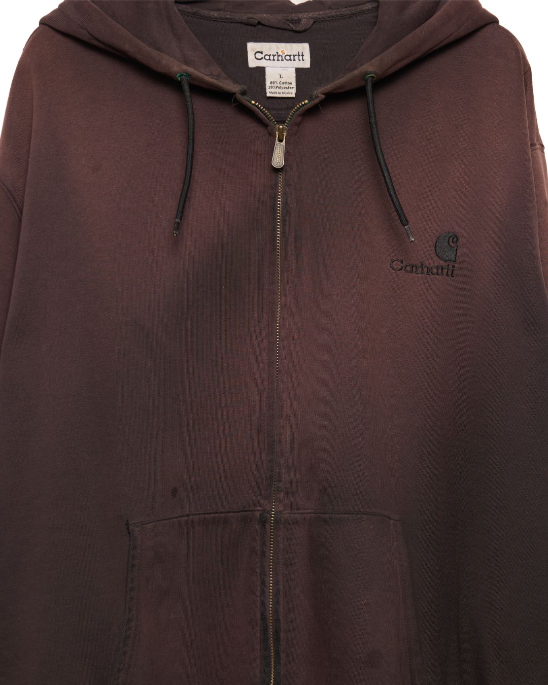 Black Carhartt Zip-Up Hoodie