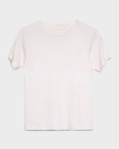 Blank White Baby Tee - Women’s