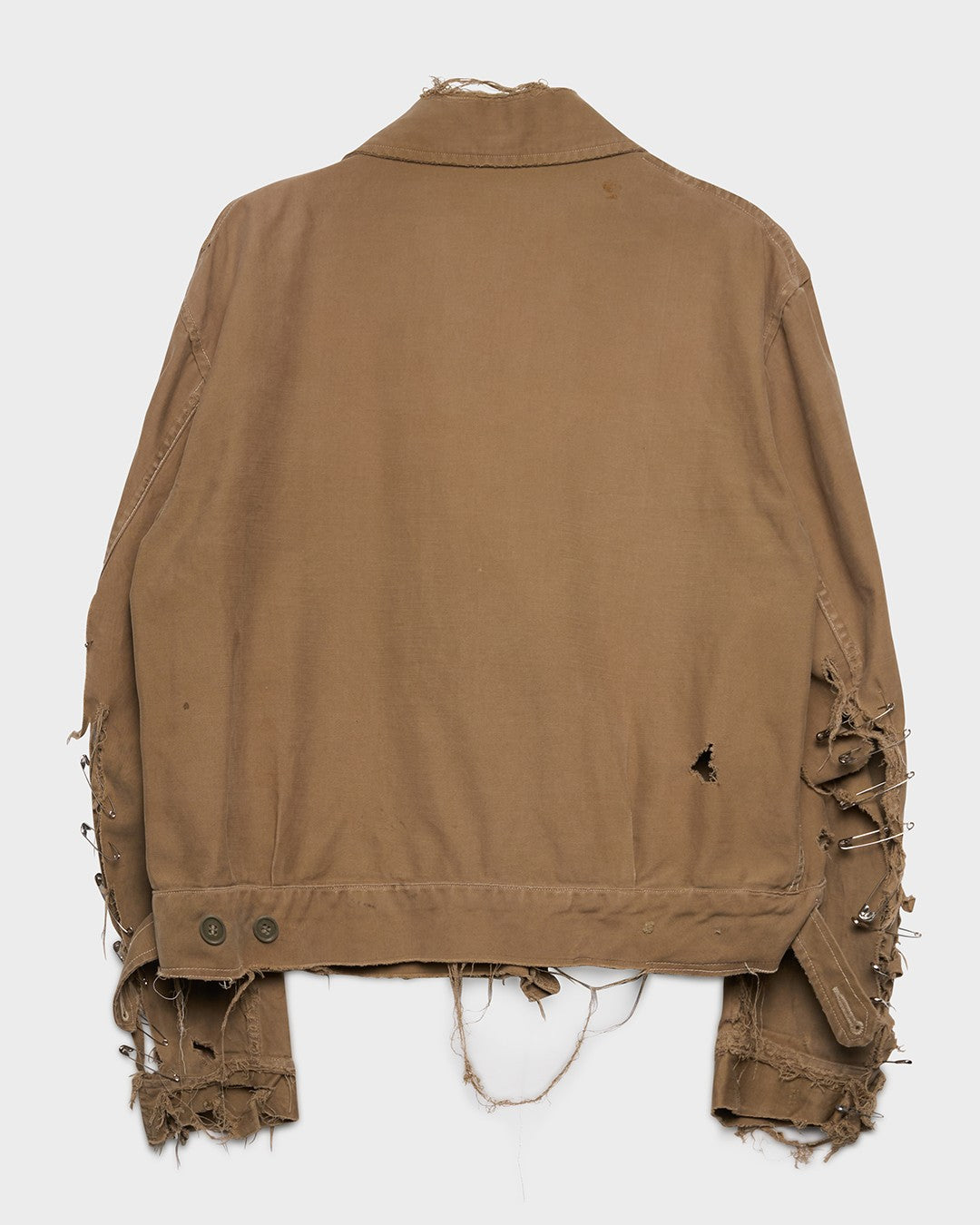 Thrashed Military Jacket