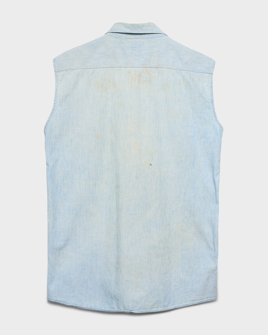 Cut Off Button Down Shirt