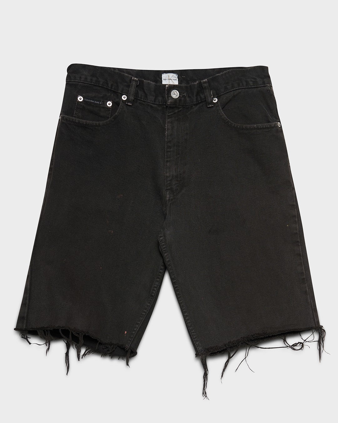 Black Cut Off Shorts