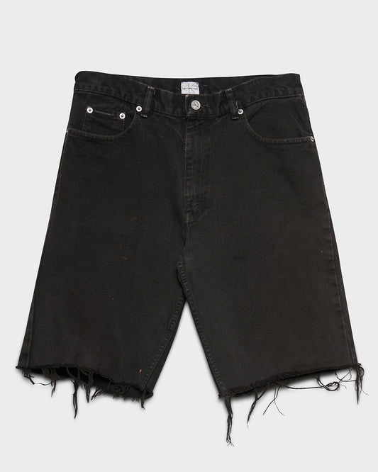 Black Cut Off Shorts