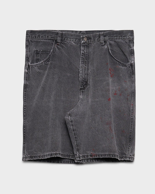 Faded Black Shorts