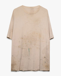 Painted/Stained White Blank Tee