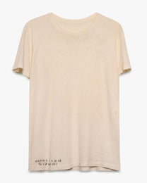 Stencil Blank White Tee