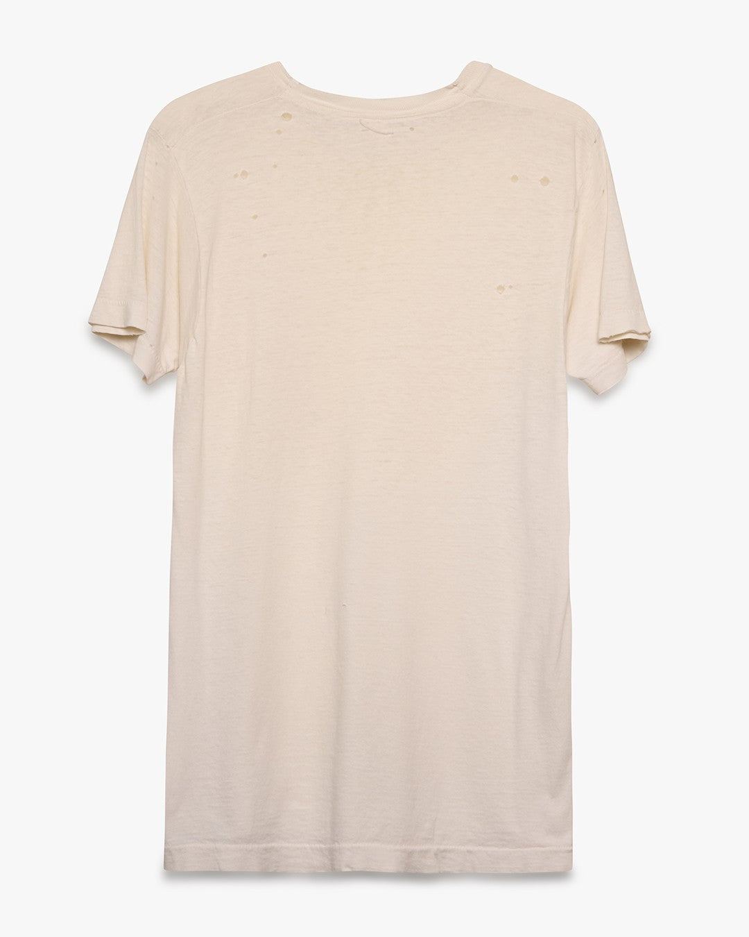 Distressed FOTL White Blank Tee