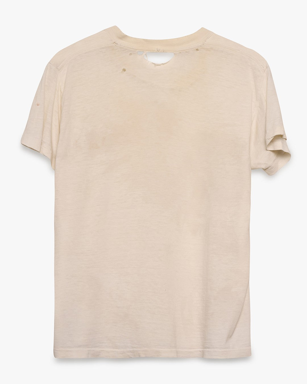 Distressed Blank White Tee