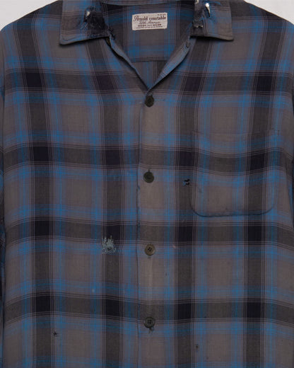 Rayon/Wool Button Down