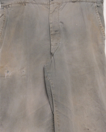 Dirt-Stained Chino Pants