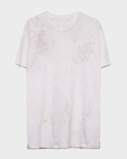 Charcoal White Tee