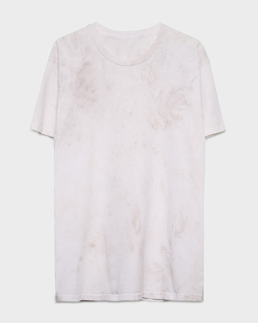 Charcoal White Tee