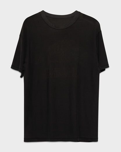 Inside Out Black Tee