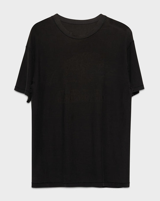 Inside Out Black Tee