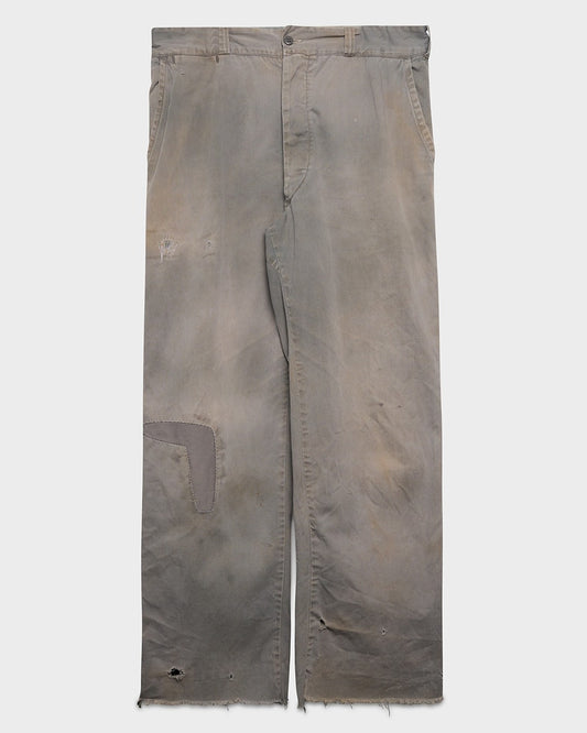 Dirt-Stained Chino Pants