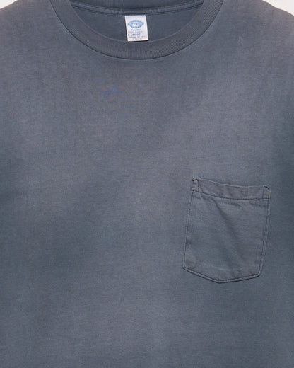 Faded Blue Pocket Tee