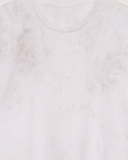 Charcoal White Tee