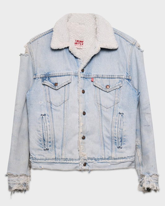Distressed Levi's Sherpa