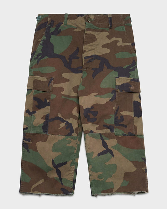 Camouflage Cut-Off Shorts