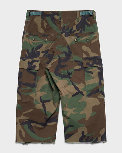 Camouflage Cut-Off Shorts
